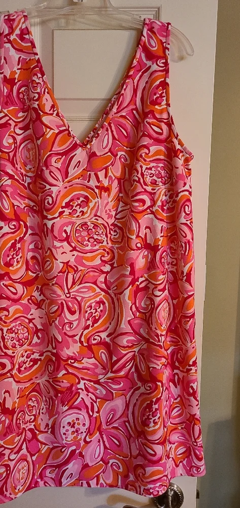 Lilly Pulitzer Pink Multi Floral Print Mini Dress - Picture 12 of 12